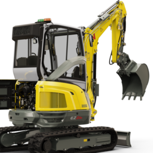 PELLE SUR CHENILLES ZERO TAIL WACKER NEUSON EZ26 – Image 2
