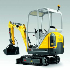 Mini-pelle WACKER NEUSON 1404, occasion Tony-Mat excavatrice pelleteuse matériel BTP Bretagne Morbihan Vannes