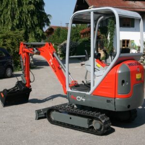 Mini-pelle WACKER NEUSON 1404, occasion Tony-Mat excavatrice pelleteuse matériel BTP Bretagne Morbihan Vannes