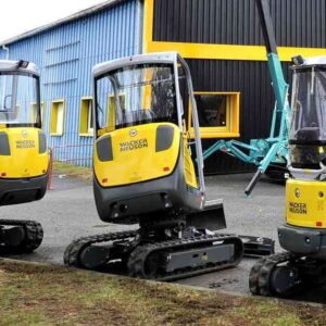 Mini-pelle WACKER NEUSON ET18, Tony-Mat tractopelle sur chenilles, matériel btp Bretagne Morbihan Vannes