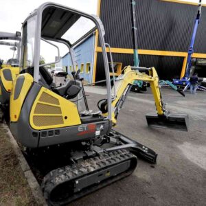 Mini-pelle WACKER NEUSON ET18, Tony-Mat tractopelle sur chenilles, matériel btp Bretagne Morbihan Vannes