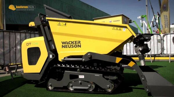 DUMPER électrique sur chenilles WACKER NEUSON - DT10e