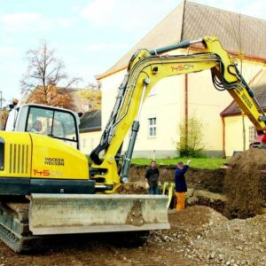 Mini-pelle WACKER NEUSON 14504, Tony-Mat excavatrice pelleteuse matériel BTP neut occasion location Bretagne Morbihan Vannes