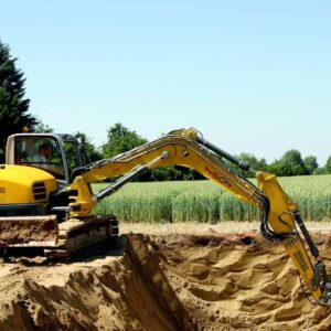 Mini-pelle WACKER NEUSON 14504, Tony-Mat excavatrice pelleteuse matériel BTP neut occasion location Bretagne Morbihan Vannes