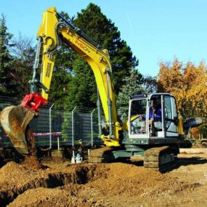Mini-pelle WACKER NEUSON 14504, Tony-Mat excavatrice pelleteuse matériel BTP neut occasion location Bretagne Morbihan Vannes