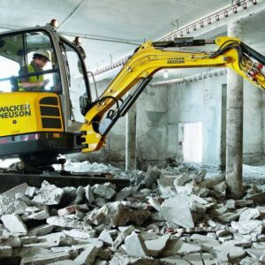 Mini-pelle WACKER NEUSON EZ28, excavatrice sur chenilles, Tony-Mat tractopelle & matériel BTP Bretagne Finistère Morbihan Vannes