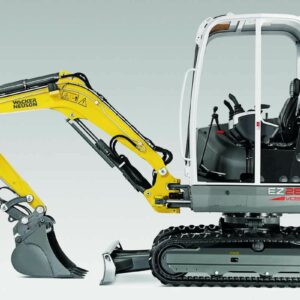 Mini-pelle WACKER NEUSON EZ28, excavatrice sur chenilles, Tony-Mat tractopelle & matériel BTP Bretagne Finistère Morbihan Vannes