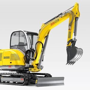 Mini-pelle WACKER NEUSON 3503, Tony-Mat excavatrice pelleteuse matériel BTP Bretagne Morbihan Vannes neuf et occasion