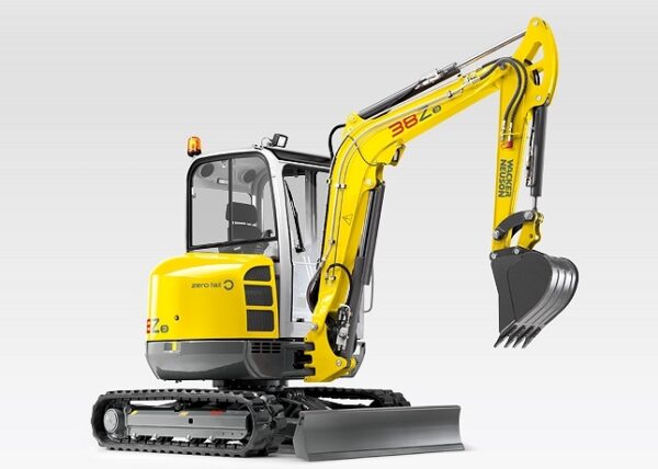 Mini-pelle WACKER NEUSON 38Z3, Tony-Mat excavatrice pelleteuse matériel btp Bretagne Morbihan Vannes