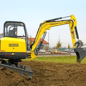 Mini-pelle WACKER NEUSON 38Z3, Tony-Mat excavatrice pelleteuse matériel btp Bretagne Morbihan Vannes