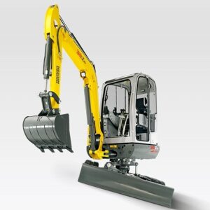 Mini-pelle WACKER NEUSON 38Z3, Tony-Mat excavatrice pelleteuse matériel btp Bretagne Morbihan Vannes