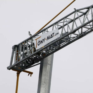 Grue Potain à montage automatisé HUP 40-30, Tony-Mat grue à montage rapide BTP Bretagne Morbihan Vannes