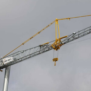 Grue Potain à montage automatisé HUP 40-30, Tony-Mat grue à montage rapide BTP Bretagne Morbihan Vannes