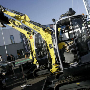 Mini-pelle WACKER NEUSON EZ28, excavatrice sur chenilles, Tony-Mat tractopelle & matériel BTP Bretagne Finistère Morbihan Vannes