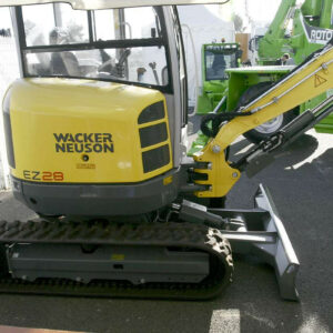 Mini-pelle WACKER NEUSON EZ28, excavatrice sur chenilles, Tony-Mat tractopelle & matériel BTP Bretagne Finistère Morbihan Vannes