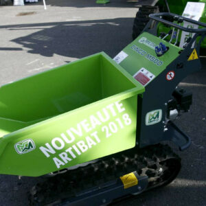 Transporteur multifonction sur chenilles Cingo M 500 de MERLO - dumper - tombereau - Tony Mat matériel BTP Bretagne Morbihan