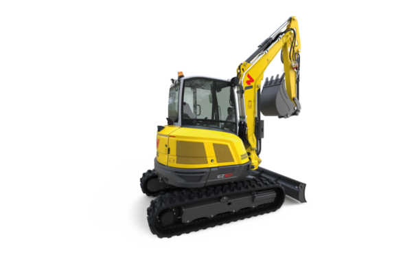 Pelle Zero Tail sur chenilles WACKER NEUSON - EZ50