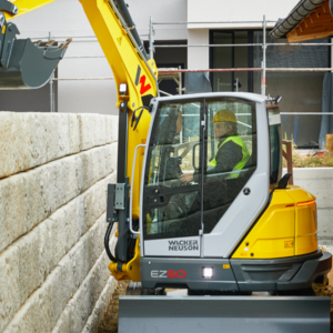Pelle Zero Tail sur chenilles WACKER NEUSON - EZ50 – Image 2