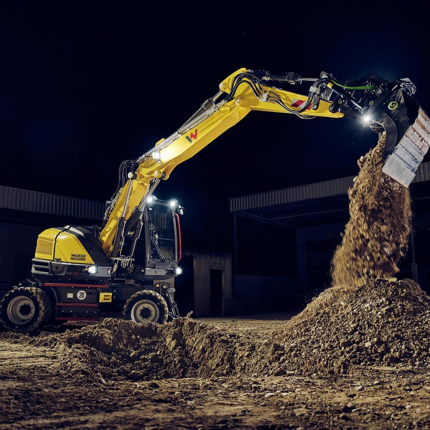PELLE SUR PNEUS WACKER NEUSON - EW135 – Image 2